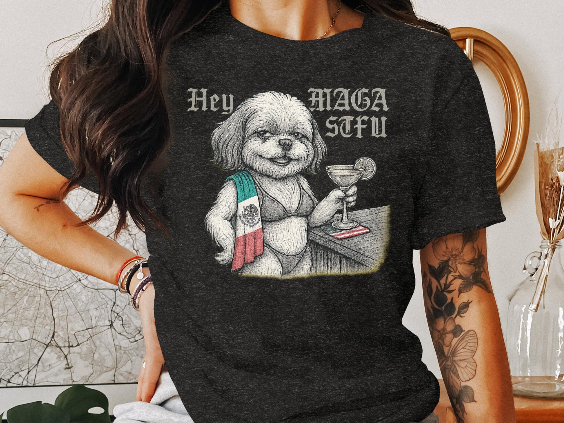Hey MAGA AFU Graphic Unisex Tee T-Shirt product