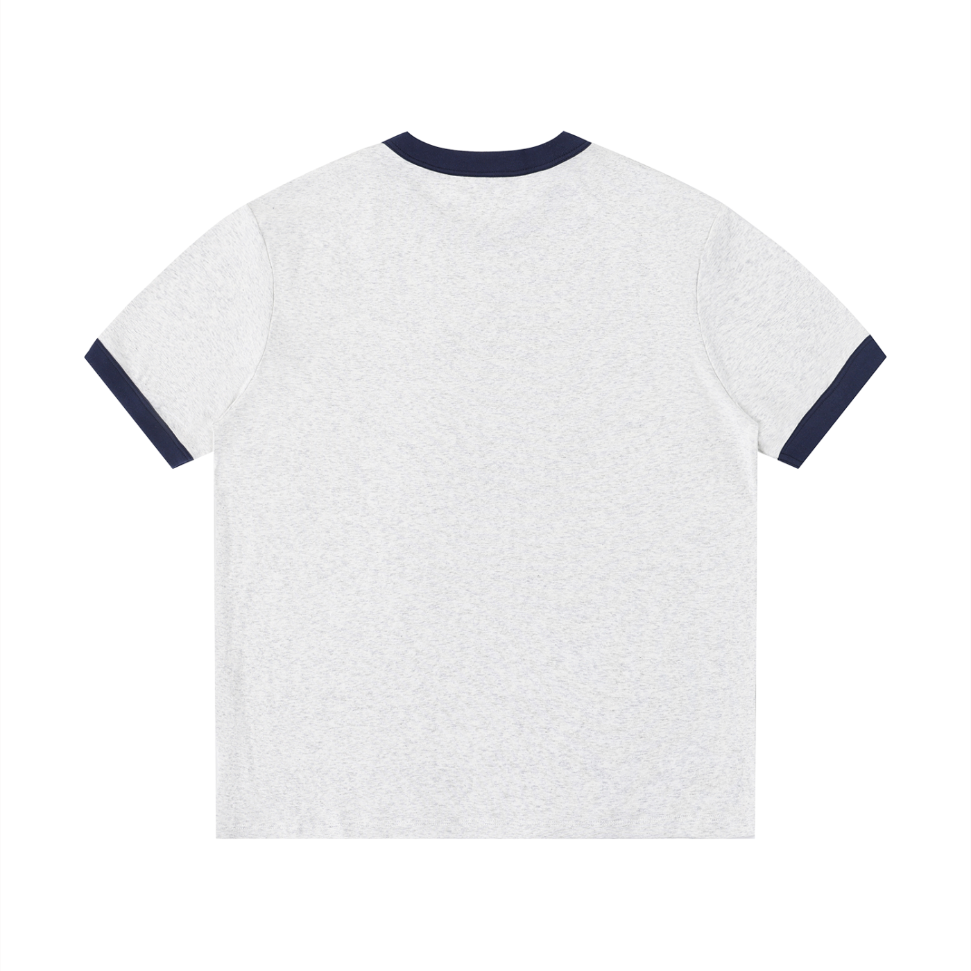Chinga Tu Maga Contrast Edge Ribbed Crewneck T-Shirt
