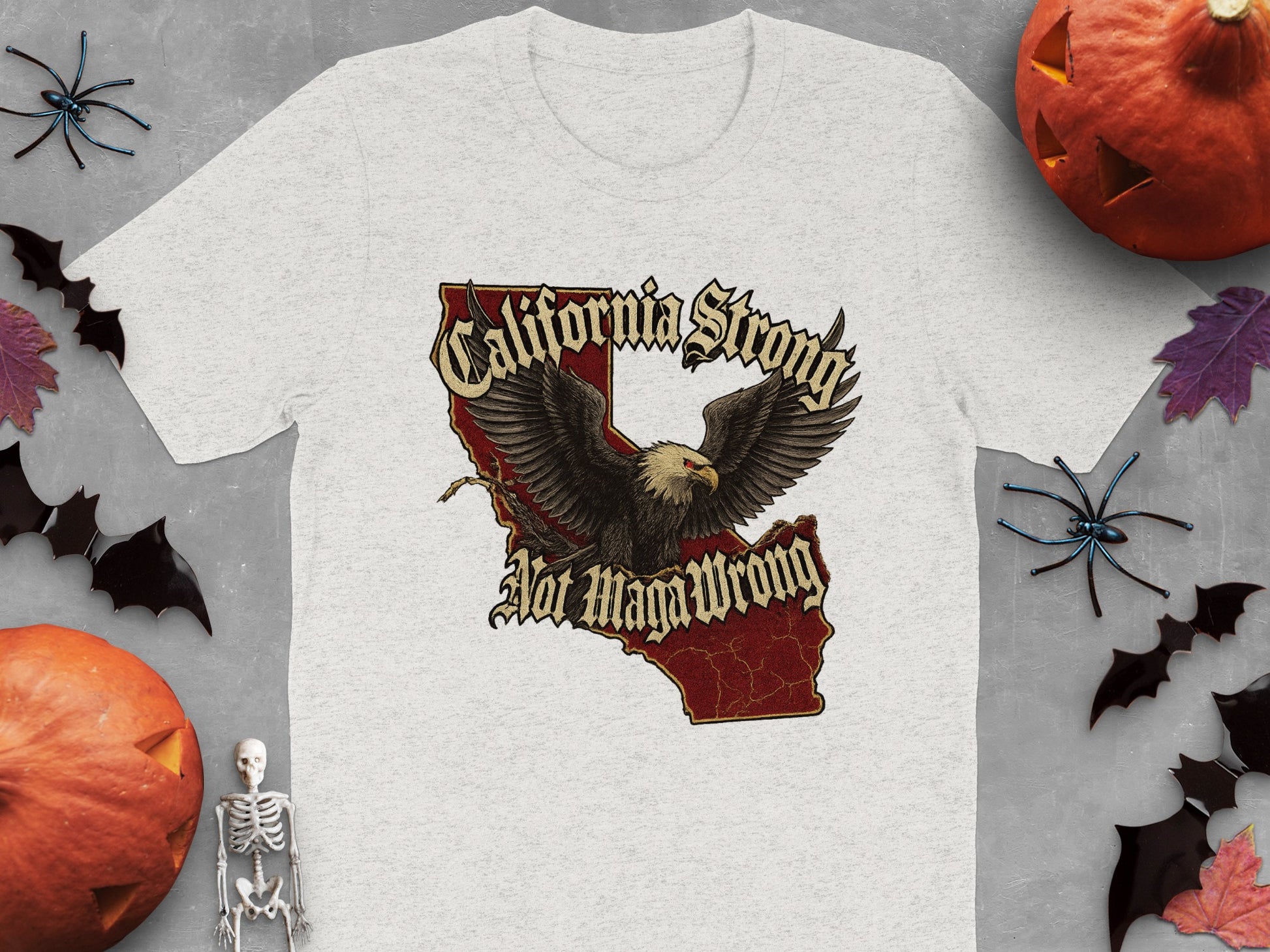 California Strong Not Man Wrong T-shirt product