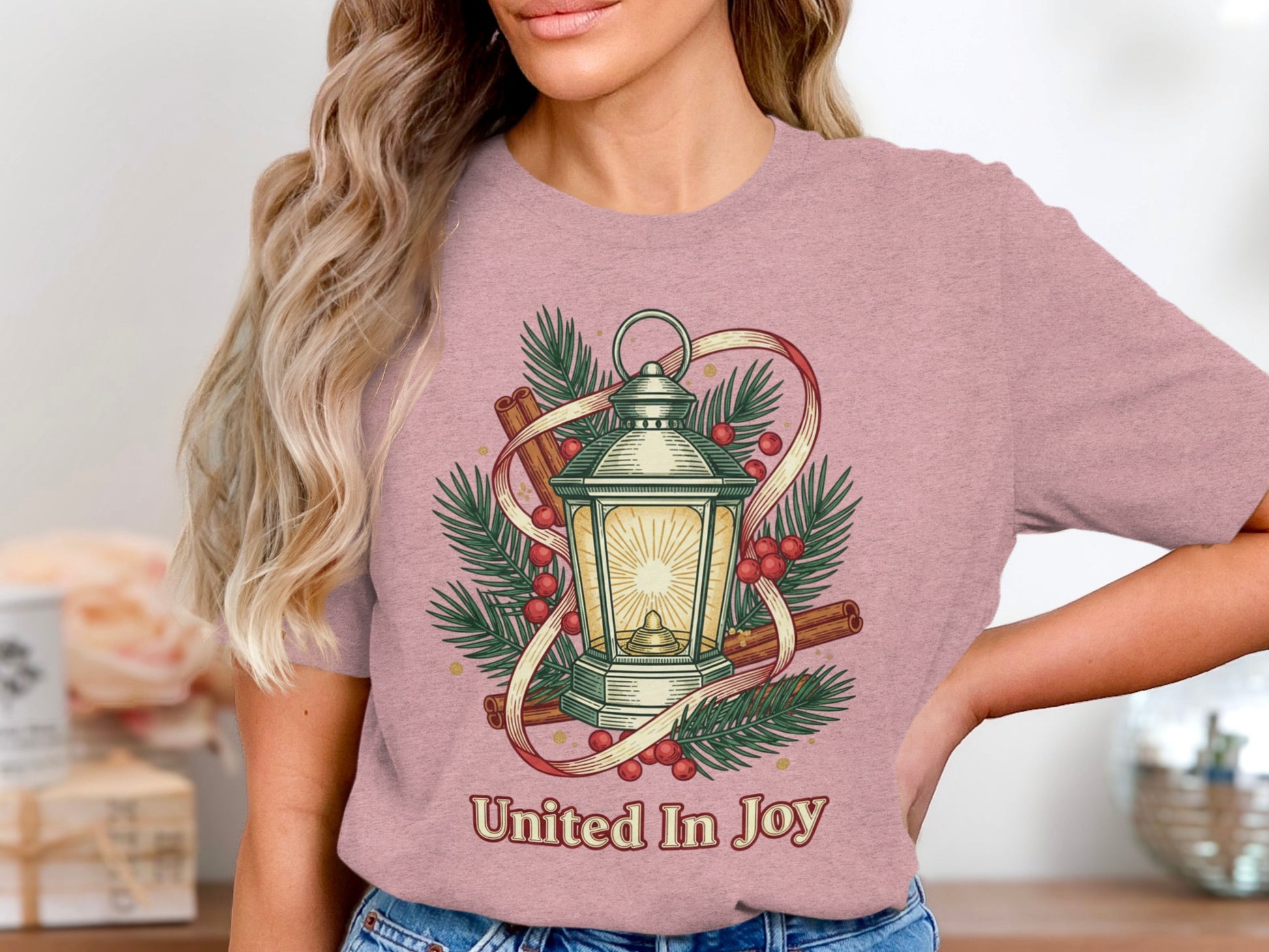 United In Joy Festive Lantern Graphic Tee