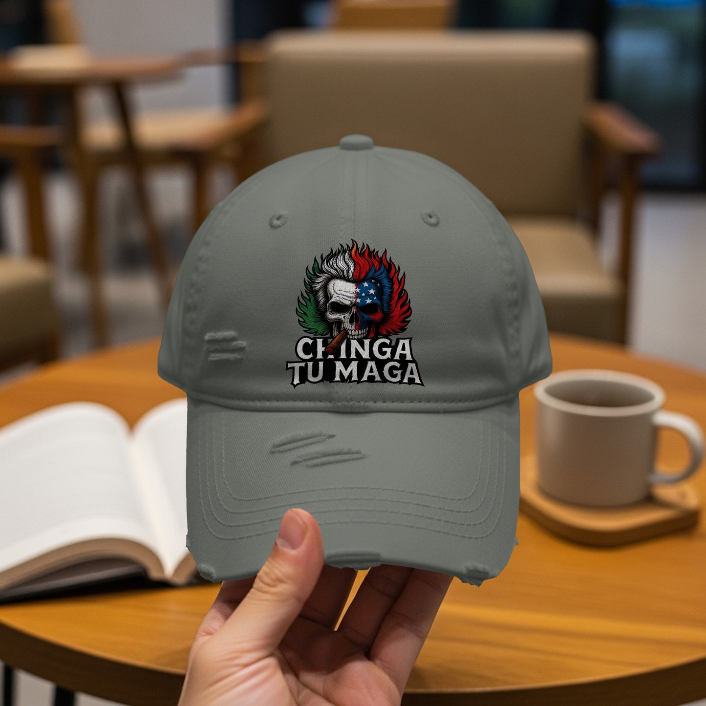 Chinga Tu MAGA Cap with Unique Embroidered Design product