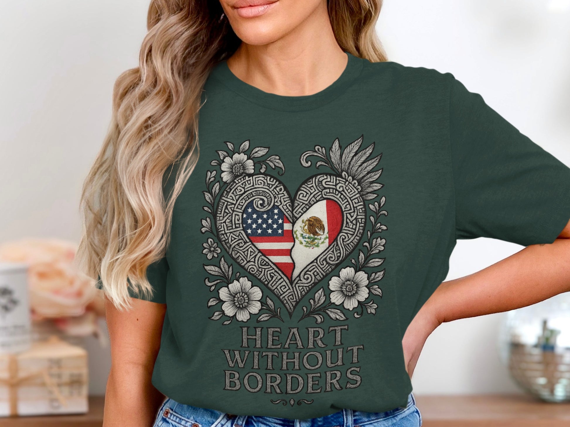 Heart Without Borders Graphic T-Shirt