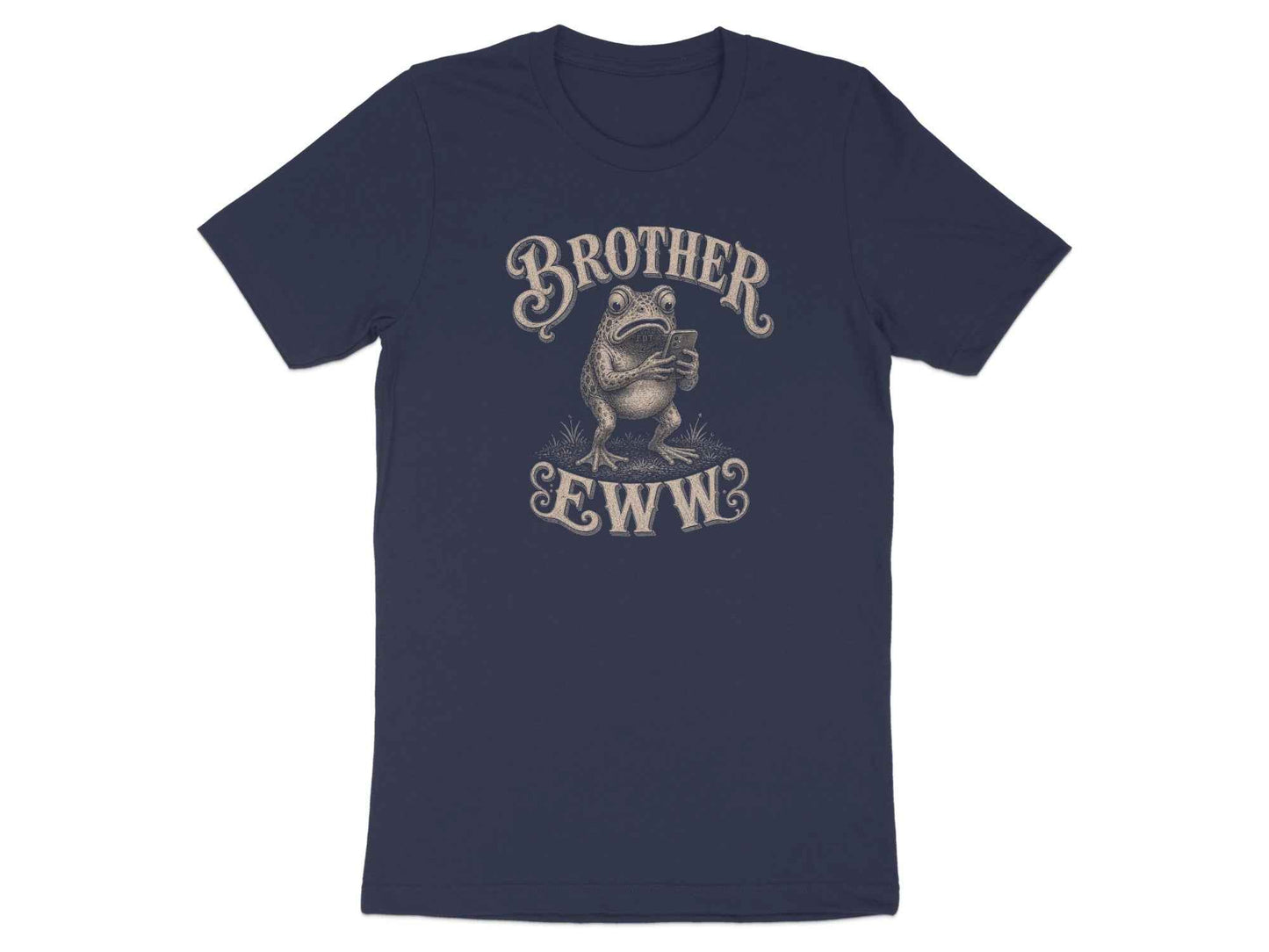 The 'Brother Eww' Grumpy Frog T-Shirt