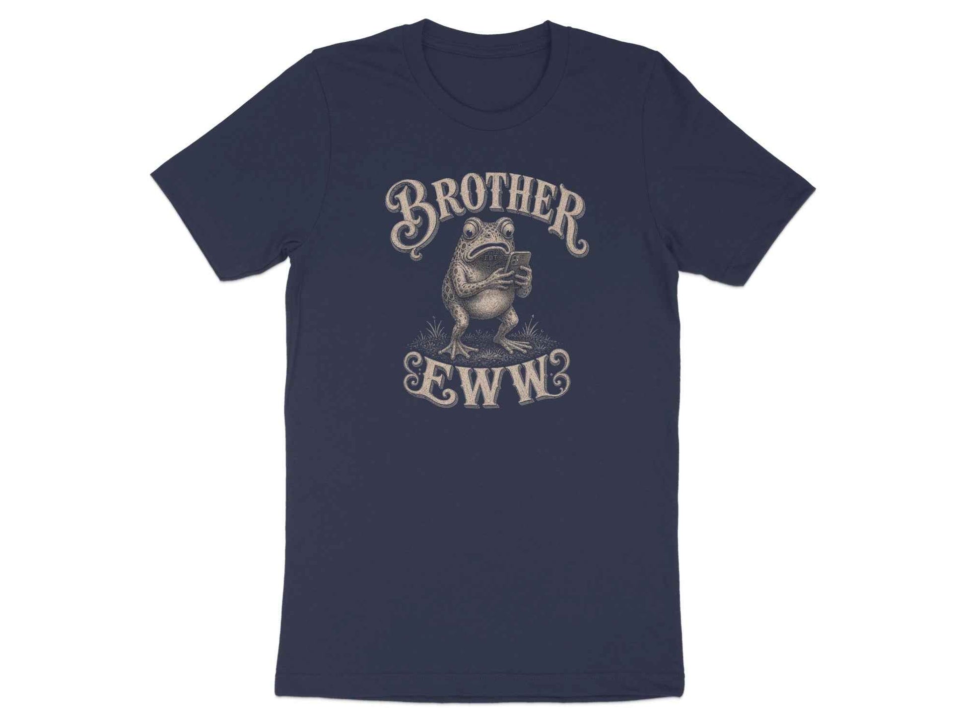 The 'Brother Eww' Grumpy Frog T-Shirt