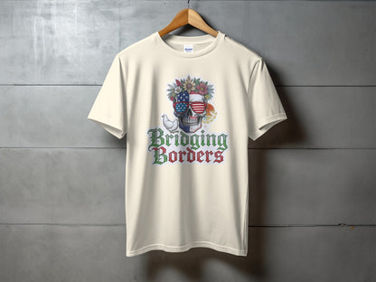 Bridging Borders Skull Graphic Tee Shirt product type