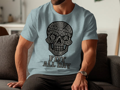 FDT All Day Skull Graphic Tee Shirt product