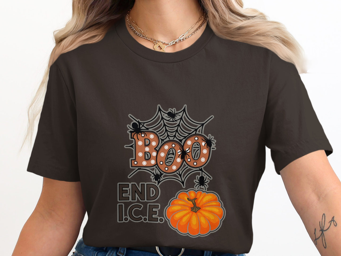 Boo End I.C.E Pumpkin and Spider Web product type