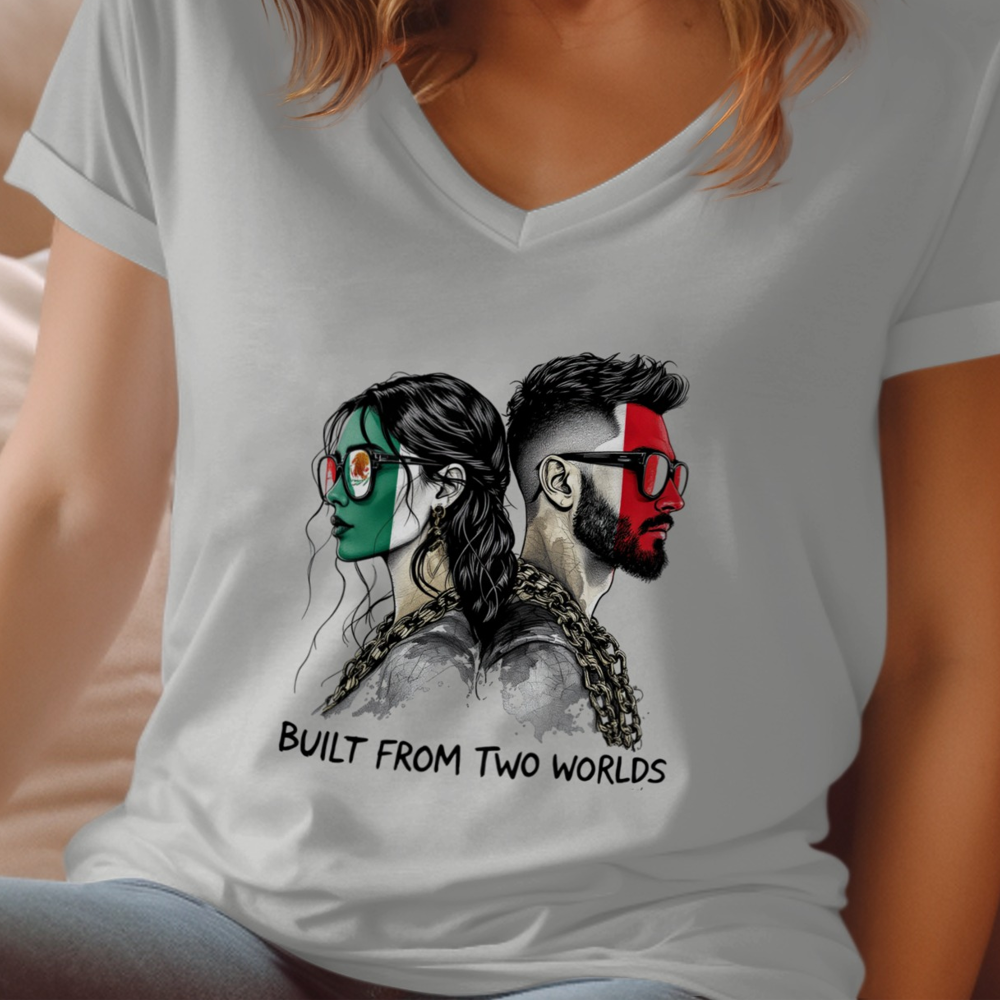 Built From Two Worlds Graphic Tee product type