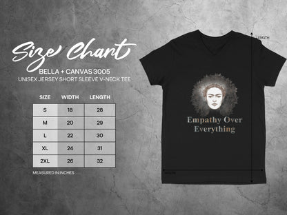 Empathy Over Everything Bella Canvas Unisex Tee
