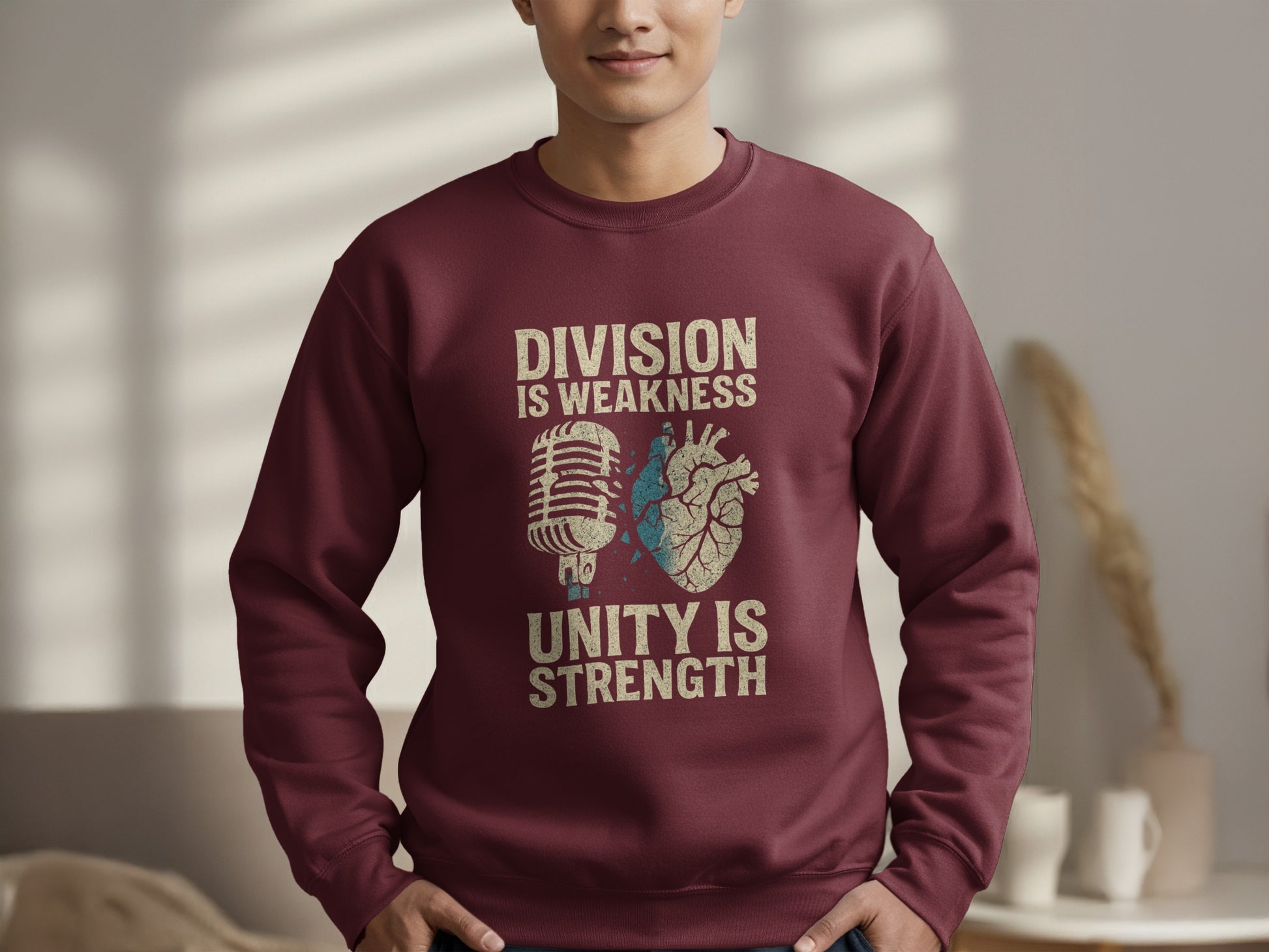 Division Is Weakness Unity Is Strength sweatshirt product