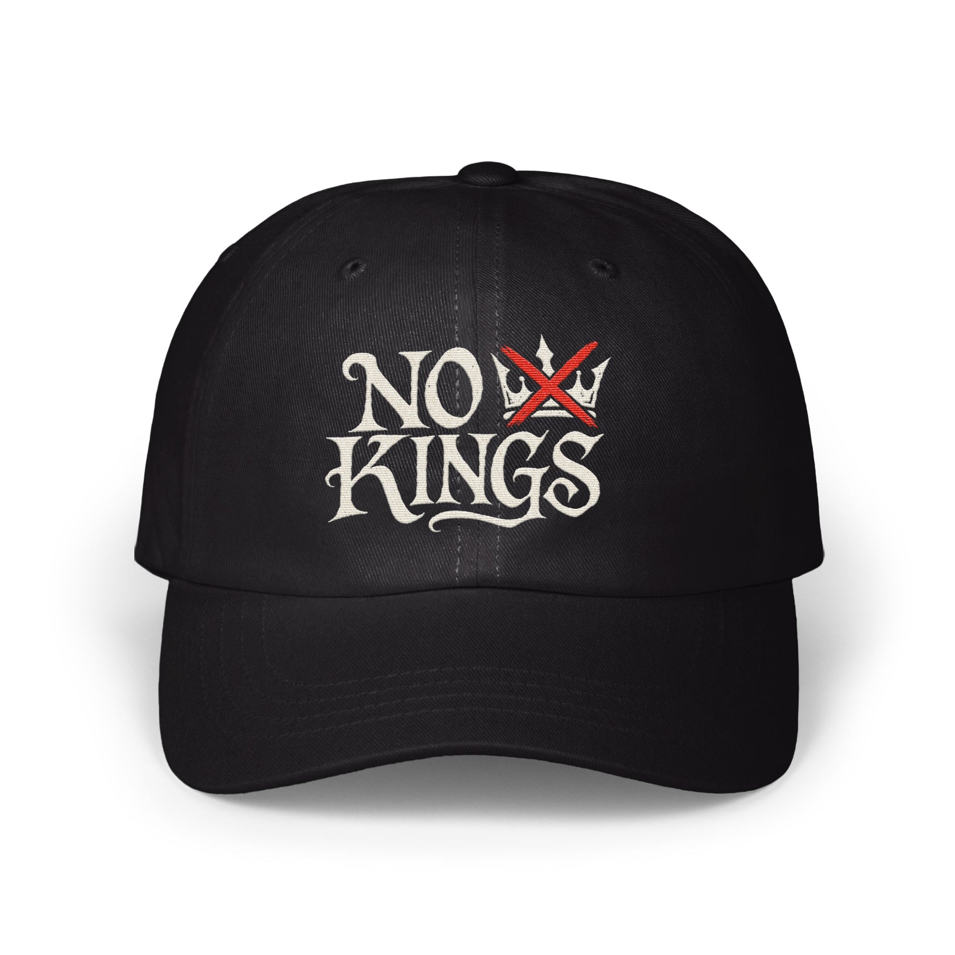 NO KINGS Black Cap Stylish Headwear Accessory product