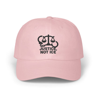 Justice Not Ice Graphic Pink Cap product