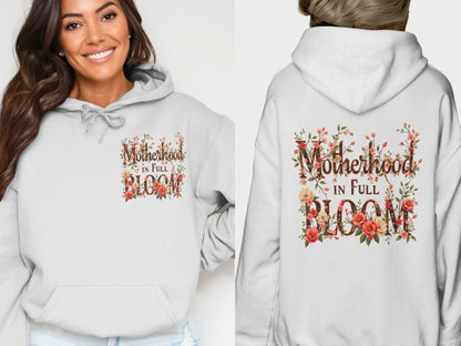 Motherhood in Full Bloom Printed Hoodie product