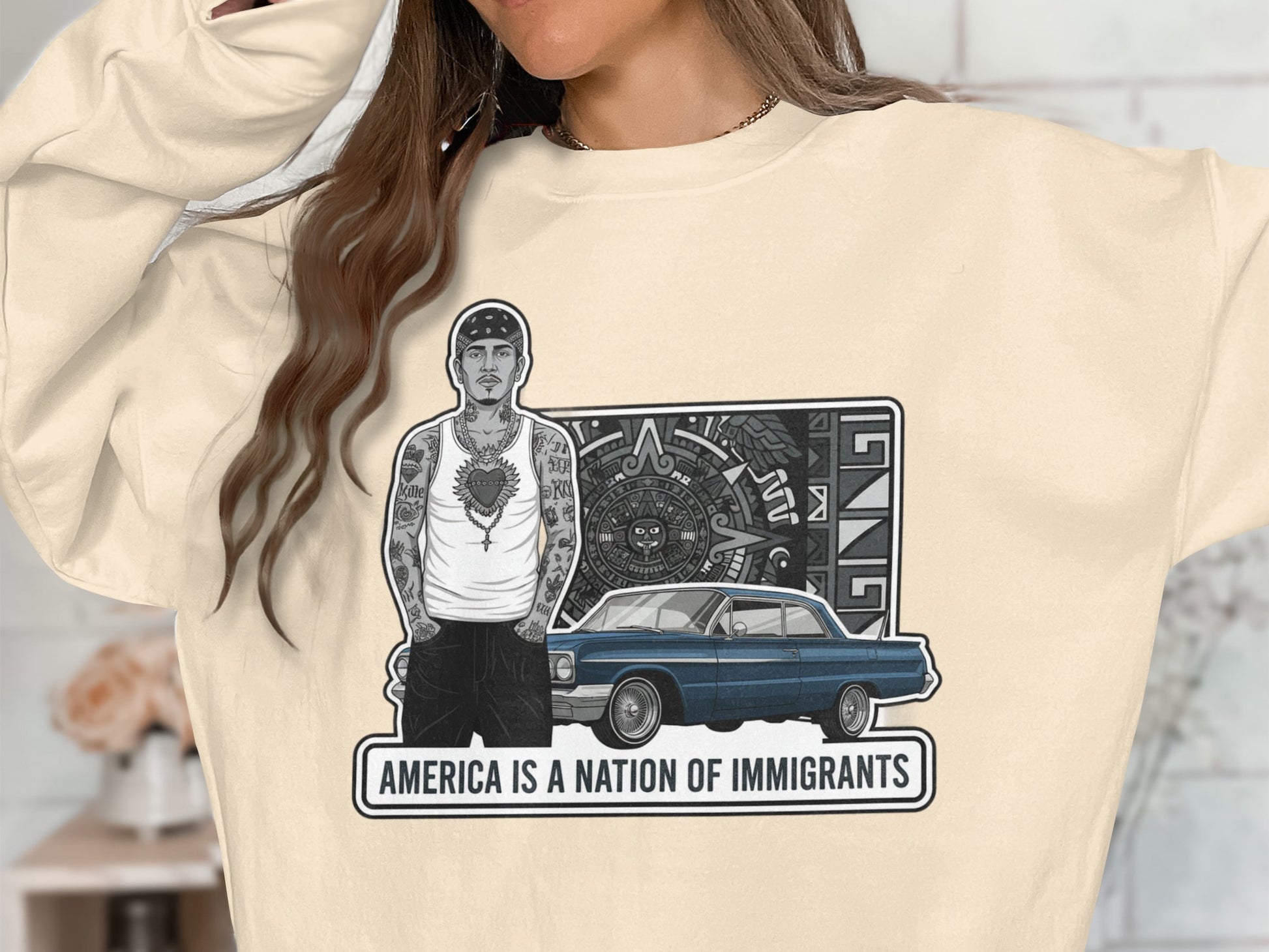 America Is A Nation Of Immigrants sweatshirt