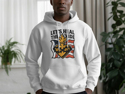 Let's Heal the Divide Graphic Hoodie Product