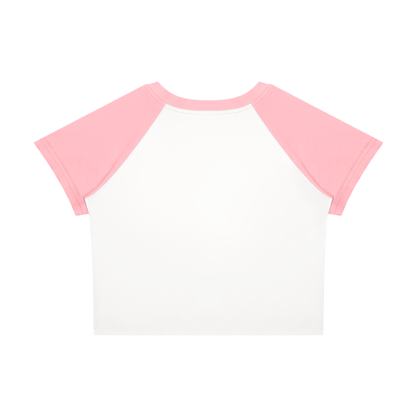 Antifa Funny Crop Tee Women’s Raglan Color Block Baby T-Shirt