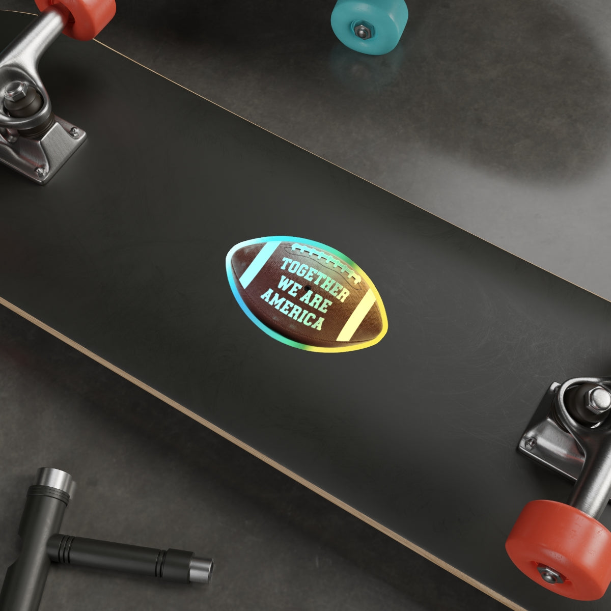 Together We Are America Skateboard Deck Product
