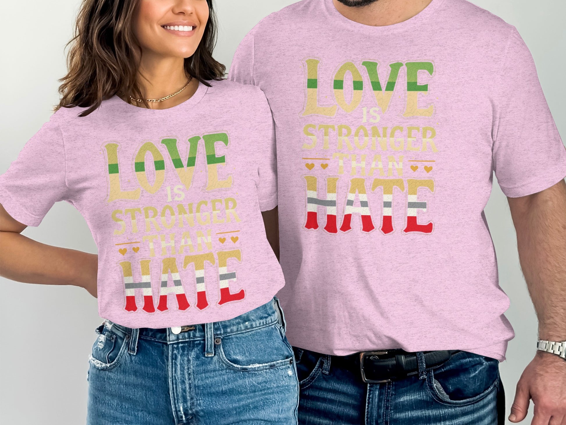 Love Is Stronger Than Hate T-Shirt product type