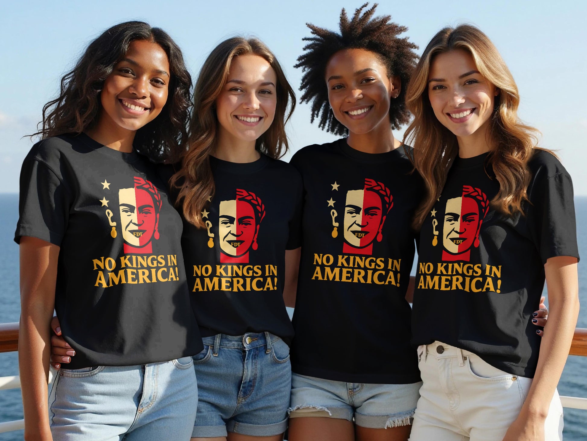 No Kings In America Graphic T-Shirt product