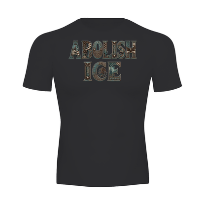 Abolish Ice & FDT Subtle Quality Performance Short Sleeve T-Shirt
