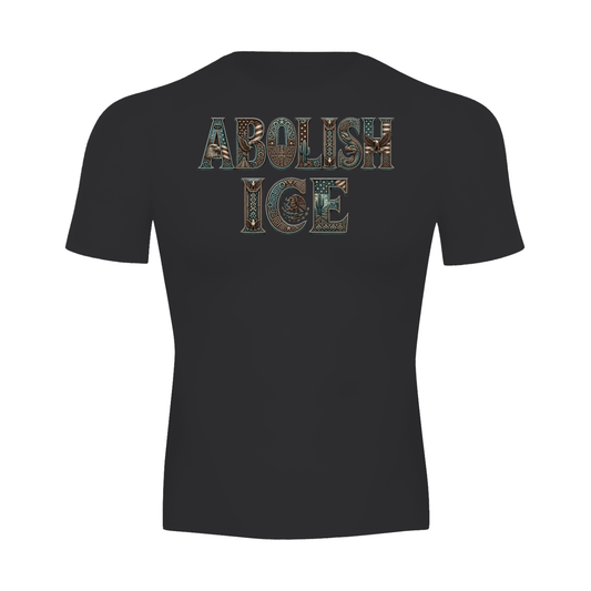 Abolish Ice & FDT Subtle Quality Performance Short Sleeve T-Shirt
