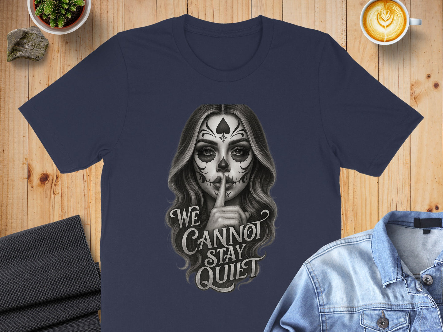 We Cannot Stay Quiet Graphic T-shirt product type