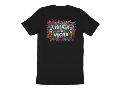 Colorful Graphic Tee With Bold Statement Print
