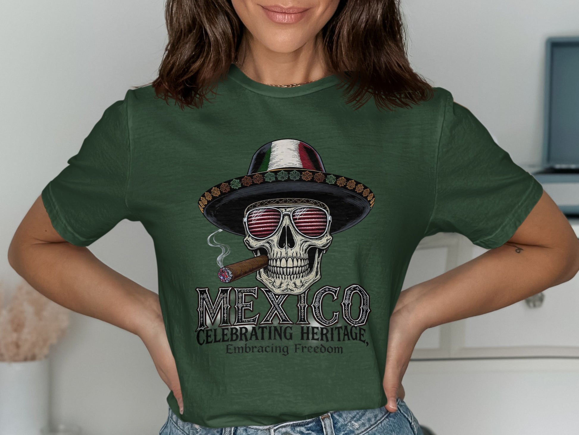 Mexico Celebrating Heritage Embracing Freedom T-shirt product