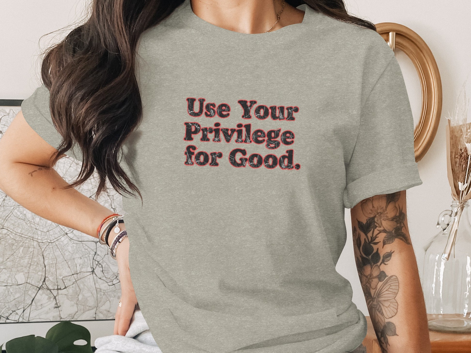 Use Your Privilege for Good graphic shirt