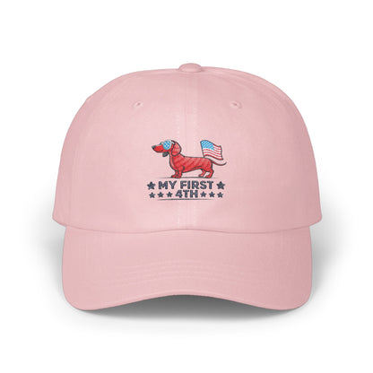 My First 4th Stars and Dachshund Pink Hat product