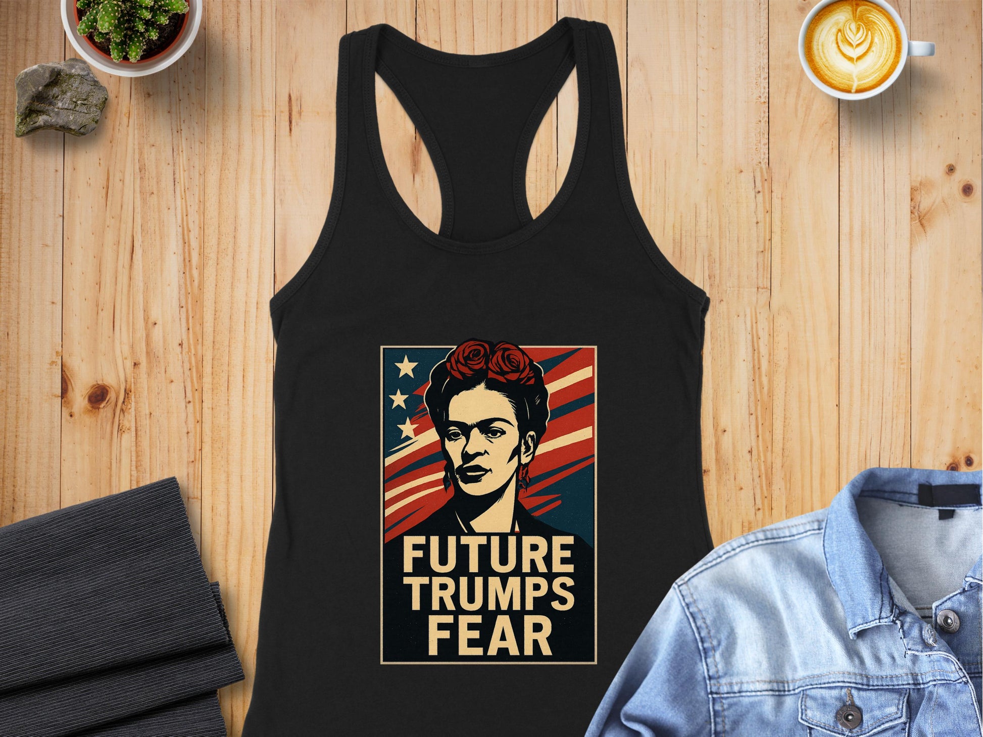 Future Trumps Fear Graphic Tank Top product