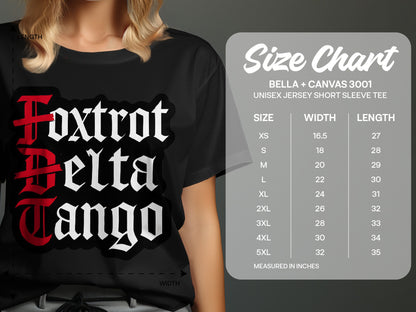 Foxtrot Delta Tango Graphic Tee Product