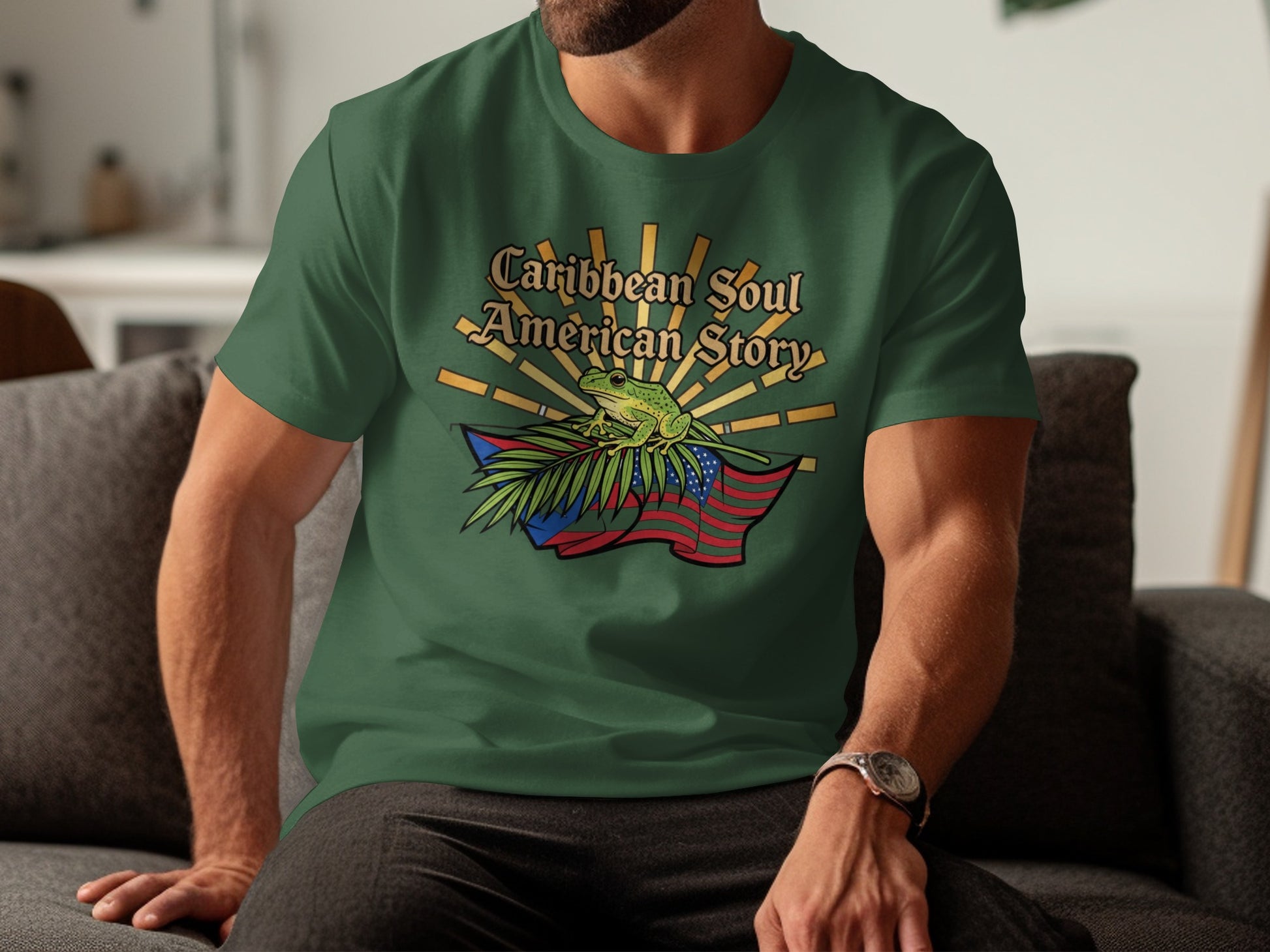 Caribbean Soul American Story T-shirt
