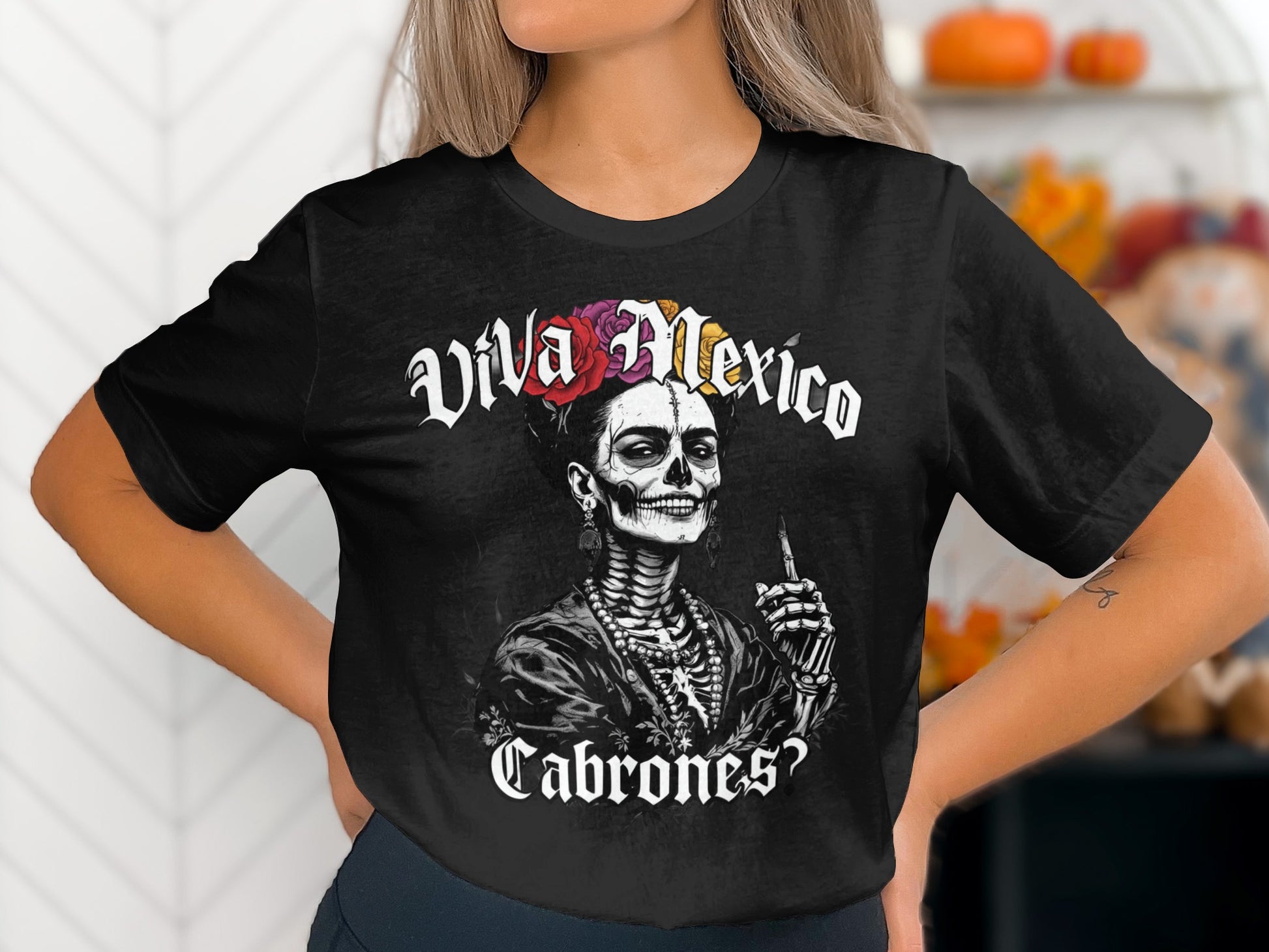 Viva Mexico Cabrones Graphic T-shirt product