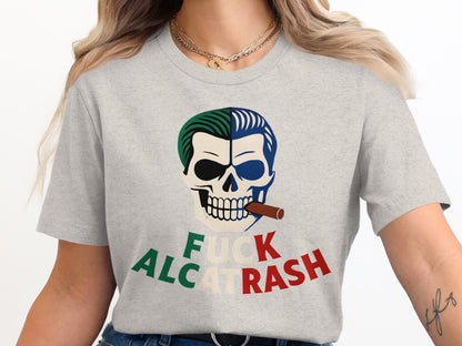 Fuck Alcatrash Skull Graphic T-Shirt product