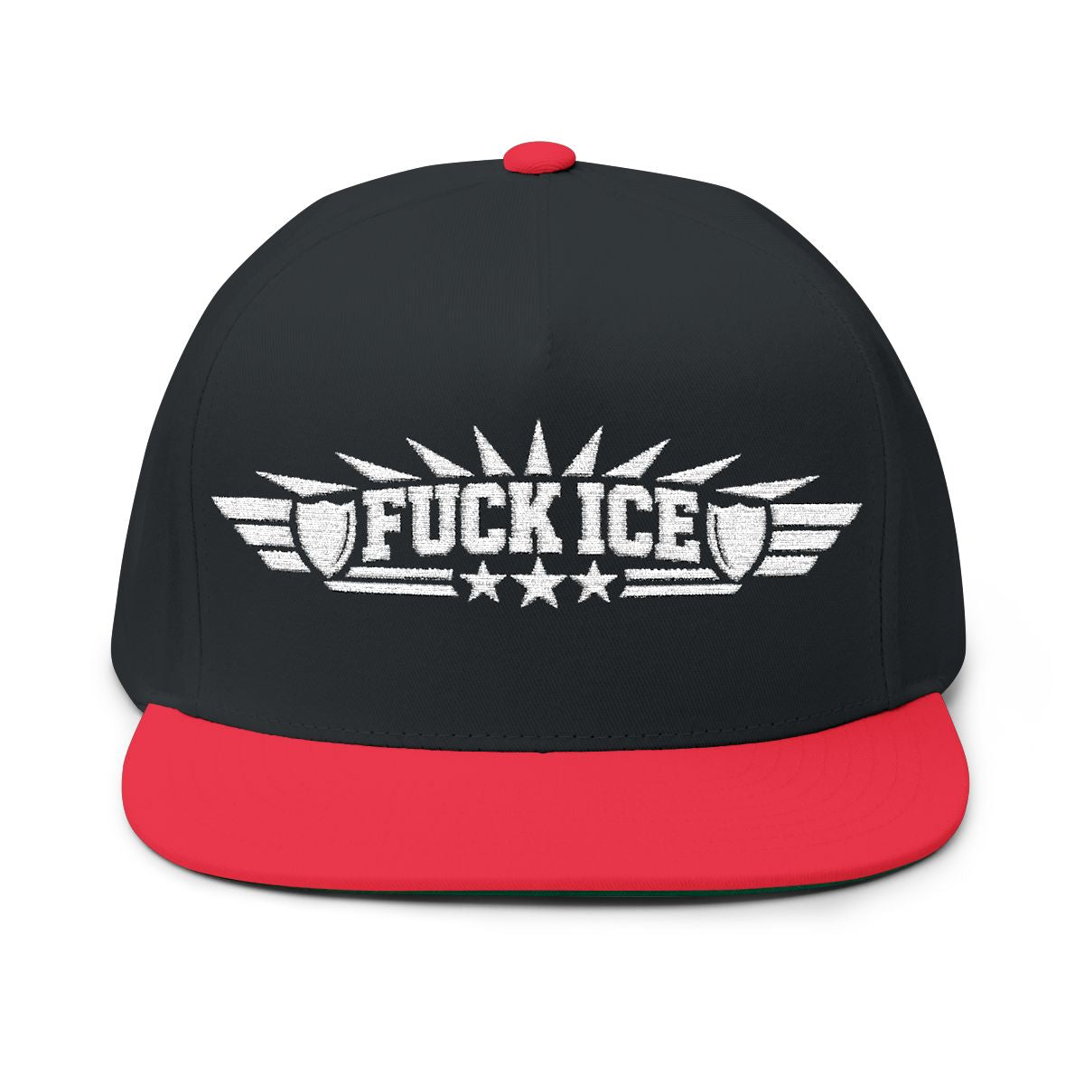Bold Fuck Ice Statement Snapback Hat