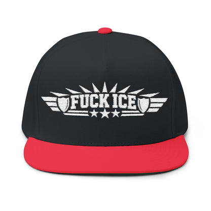 Bold Fuck Ice Statement Snapback Hat