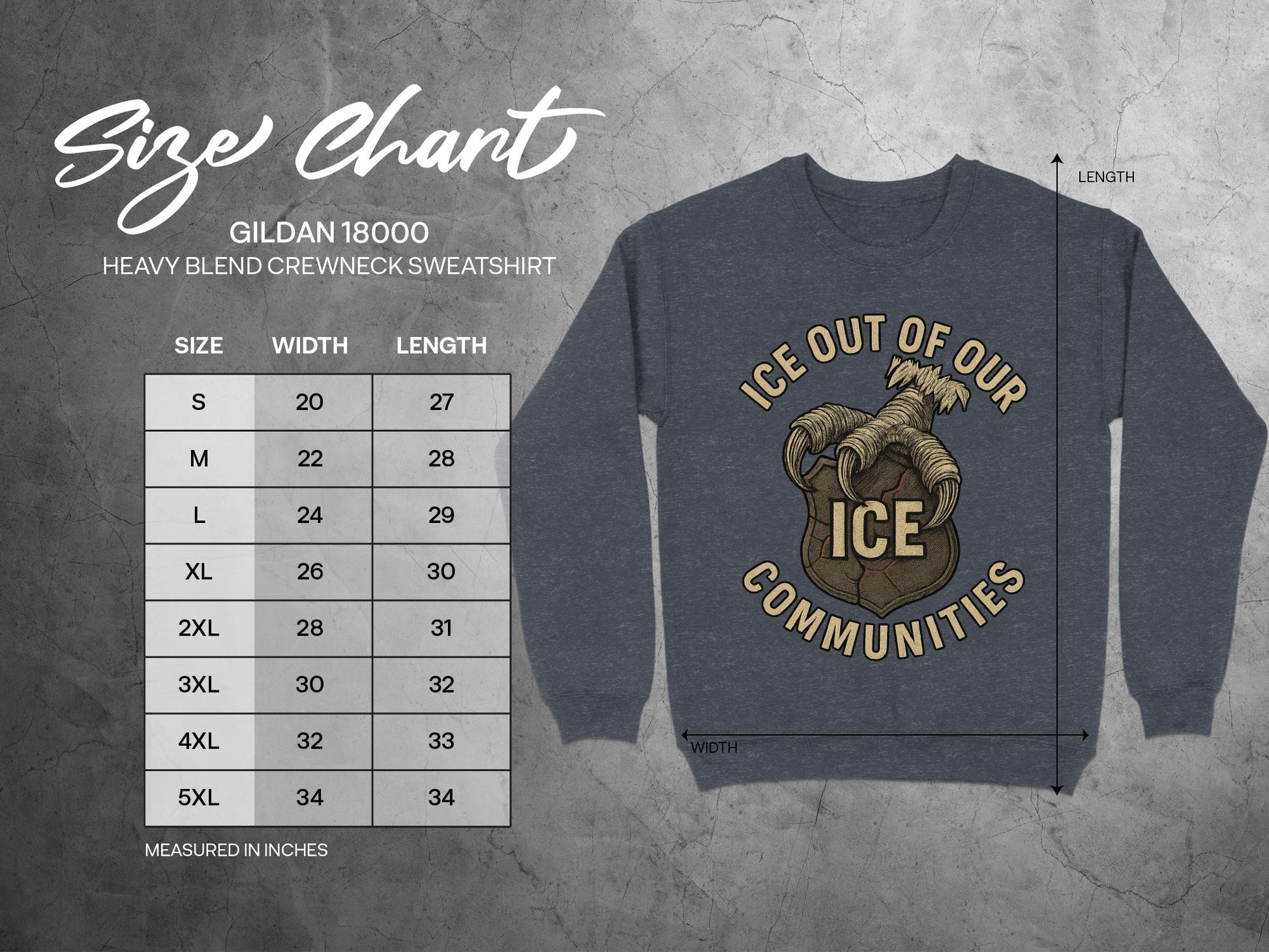 Ice Out of Our Communities Sweatshirt product