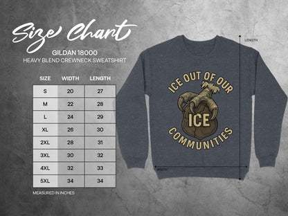 Ice Out of Our Communities Sweatshirt product