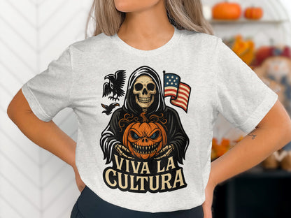 Viva La Cultura Skull Halloween Design product type