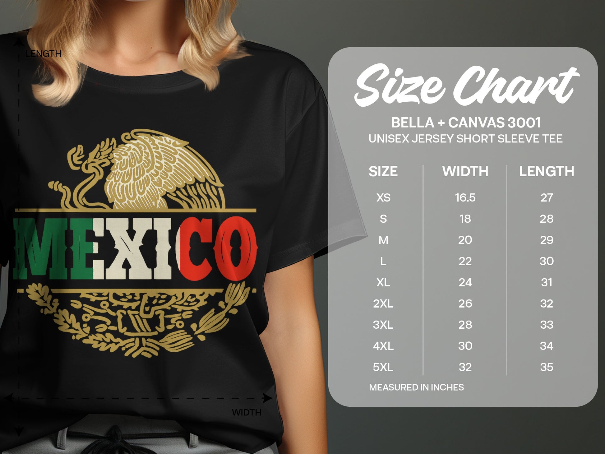 Mexico Themed Athletic Unisex Short Sleeve Tee product type