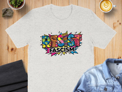 Resist Fascism Justice for All Graphic T-shirt product type