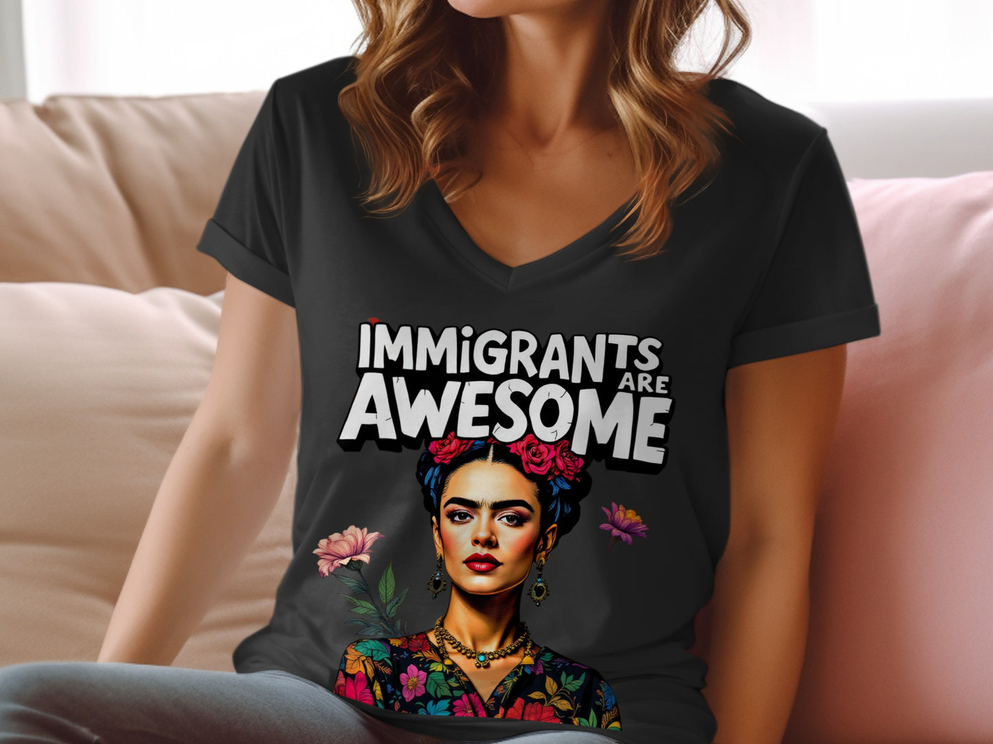 Immigrants are Awesome Graphic T-Shirt product