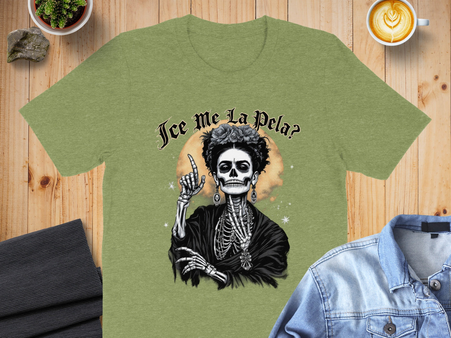 Ice Me La Pela? Artistic T-Shirt Unique Graphic product type