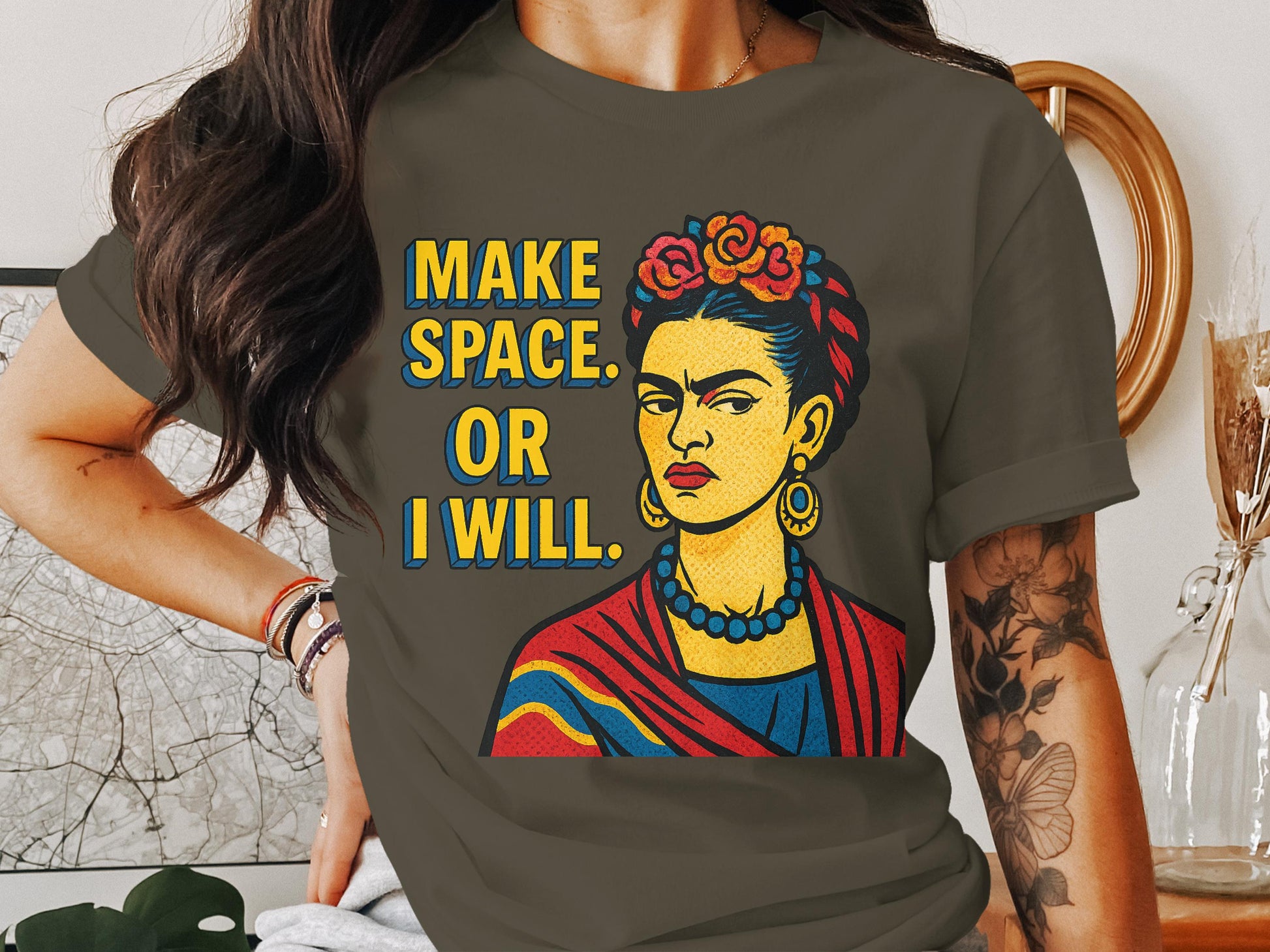 Make Space or I Will Graphic Unisex T-Shirt product