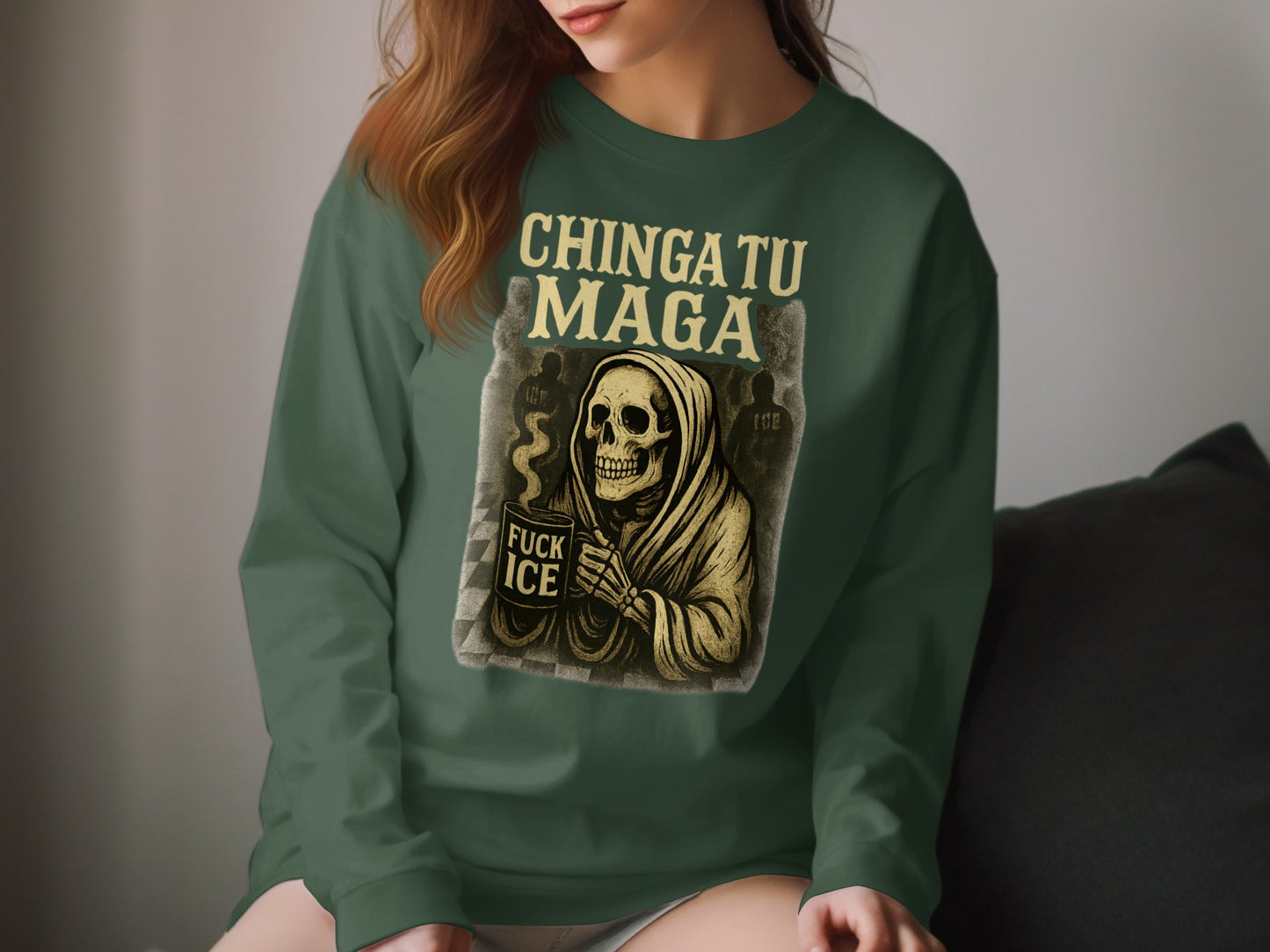 Chingatu Maga Fuck Ice Long Sleeve Shirt