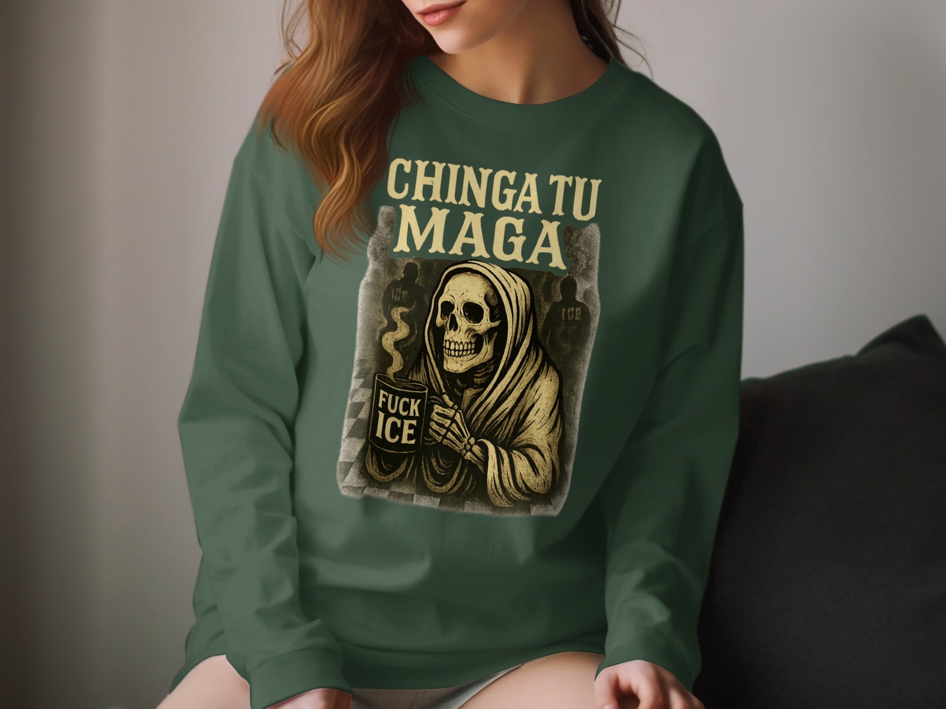 Chingatu Maga Fuck Ice Long Sleeve Shirt