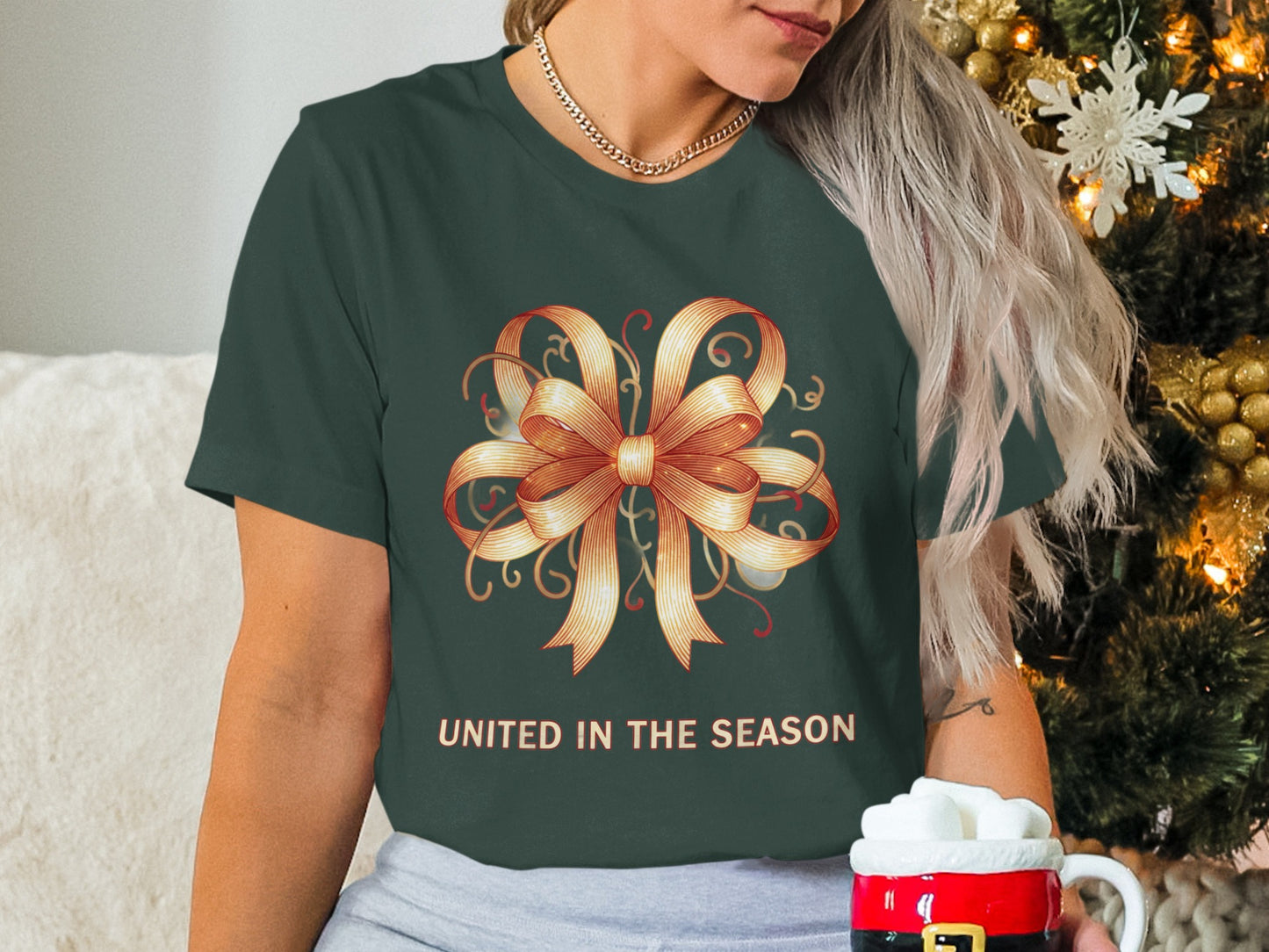 United in the Season Christmas T-shirt