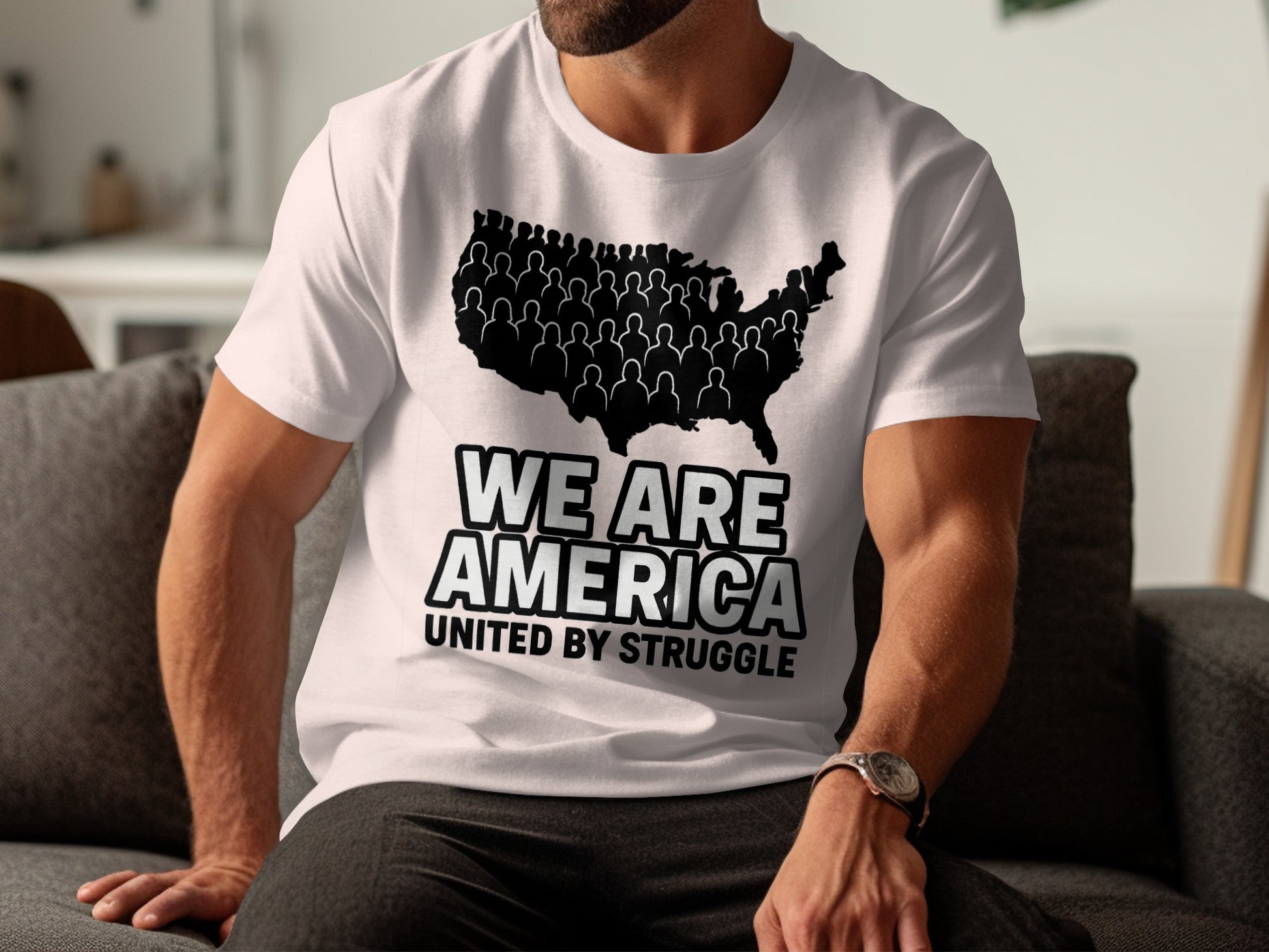 We Are America United By Struggle T-shirt product