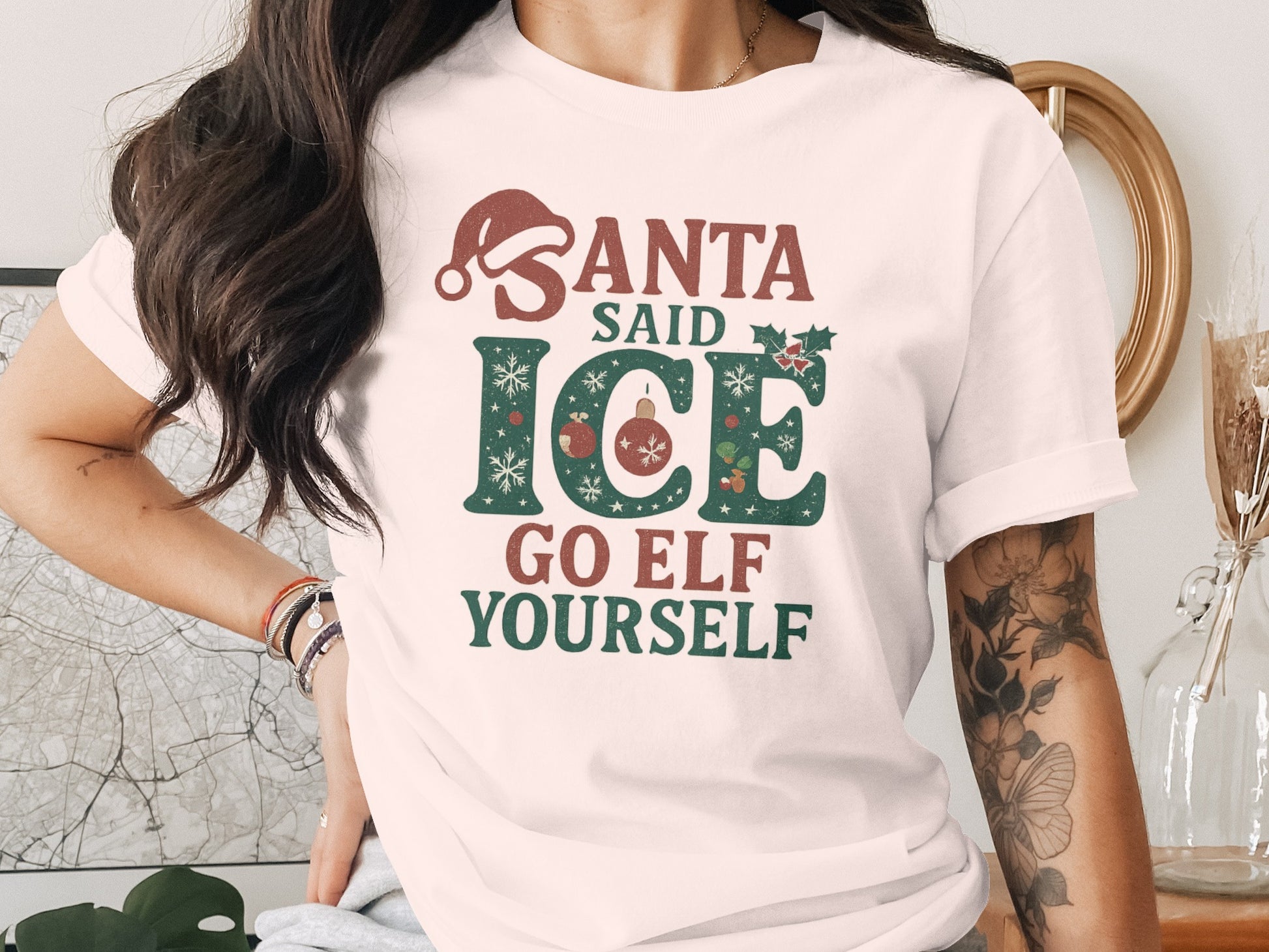 Santa Said Ice Go Elf Yourself T-shirt